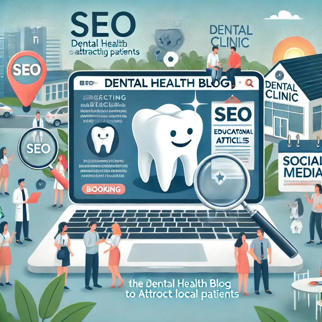 Como criar um blog de saúde dental que atraia pacientes locais