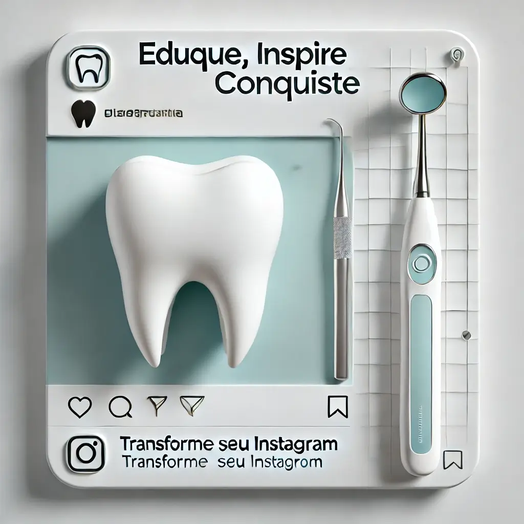 Ideias de conteúdo educativo para dentistas no Instagram
