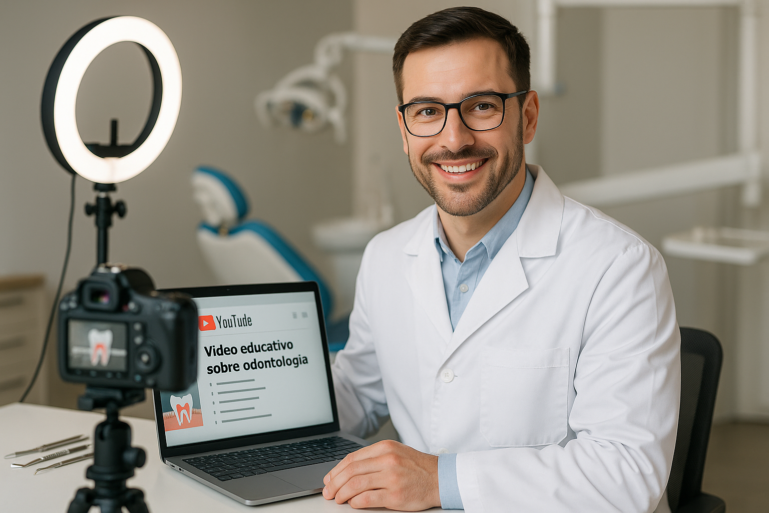 Guia completo: como produzir vídeos educativos sobre odontologia para o YouTube e atrair mais pacientes