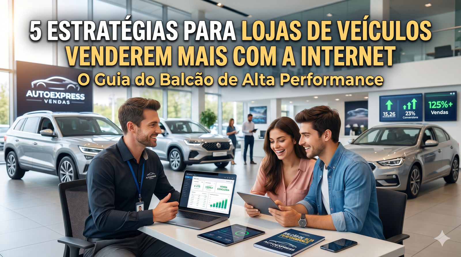 5 Estratégias para Lojas de Veículos Venderem Mais com a Internet: O Guia do Balcão de Alta Performance